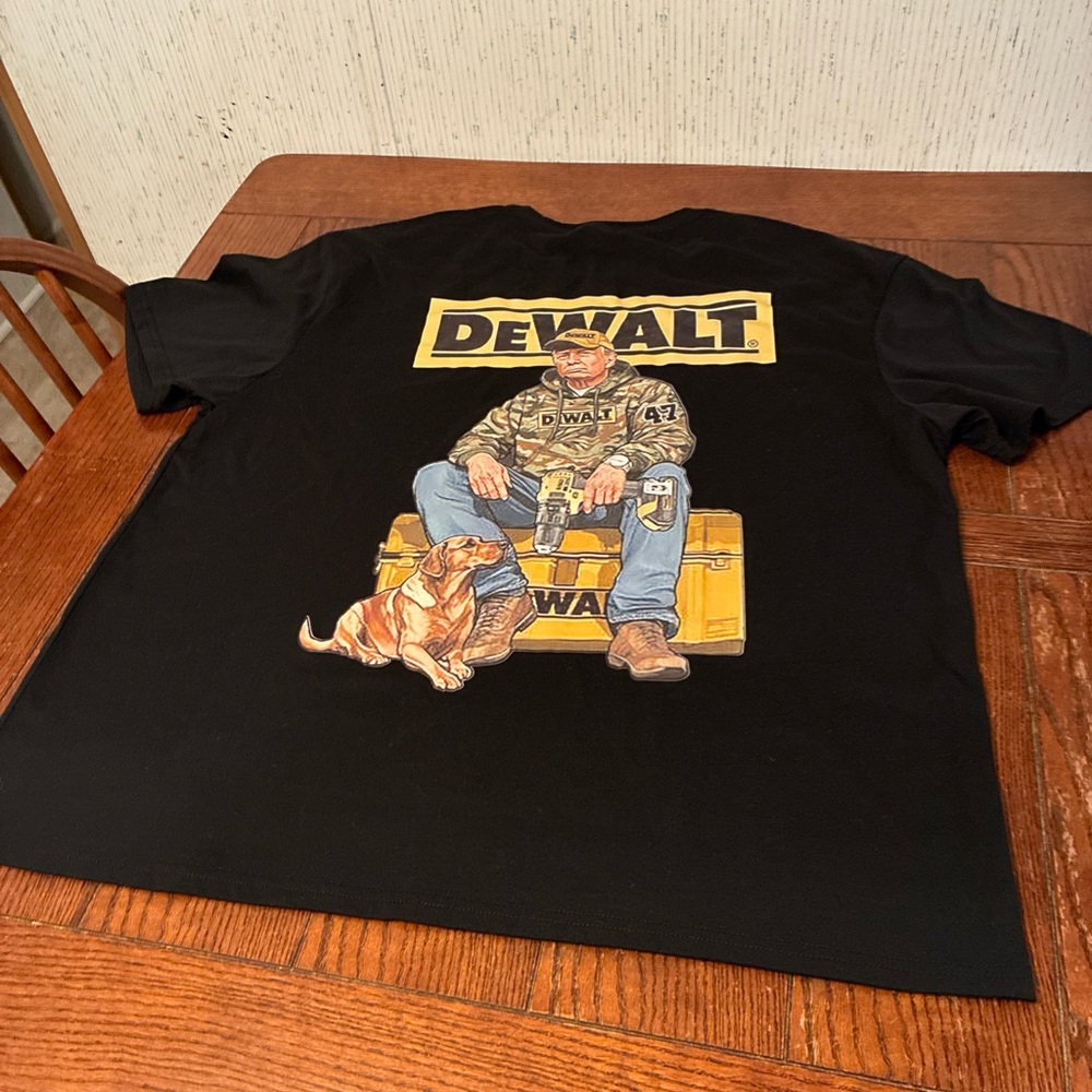 Trump Dewalt Edition T-Shirt Men’s 3X NWOT